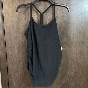 Beyond Yoga Black Ruched Camisole